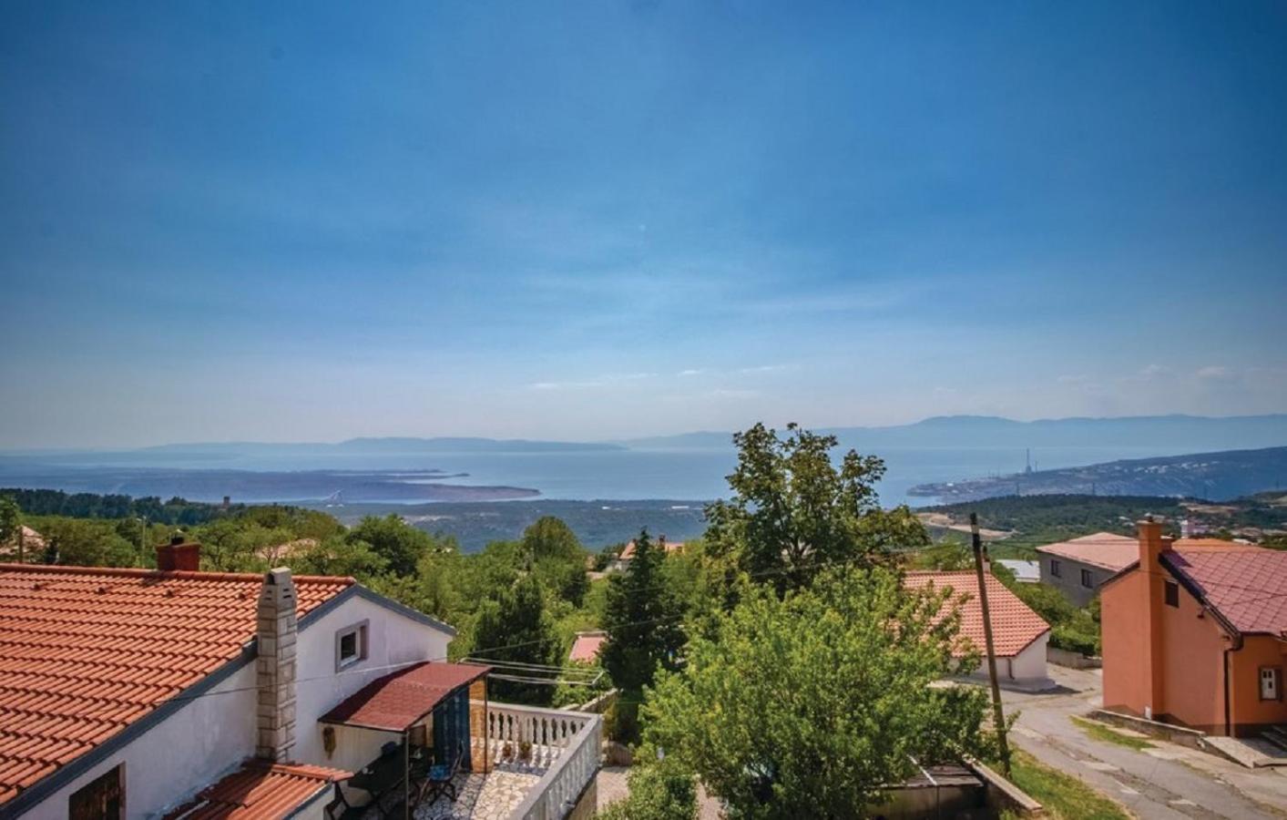 Apartment Jasna With Breathtaking Sea View, Terrace And Free Parking Hreljin Экстерьер фото